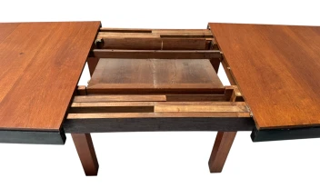 Art Deco Modernist Extending Dining Room Table by Toko v/d Pol Semarang, 1920s